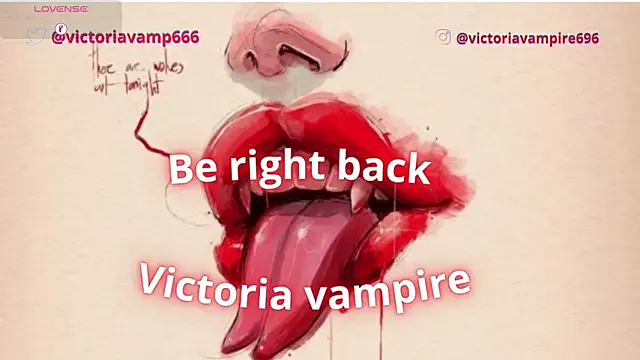 Victoriavampire666 online show from May 17, 2026, 11:01 pm