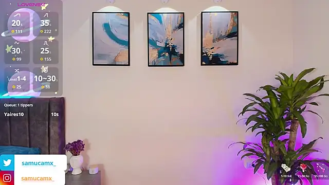 samucamx  online show from November 10, 2025, 12:53 am