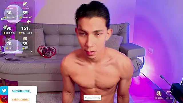 samucamx  online show from February 21, 2026, 1:17 am