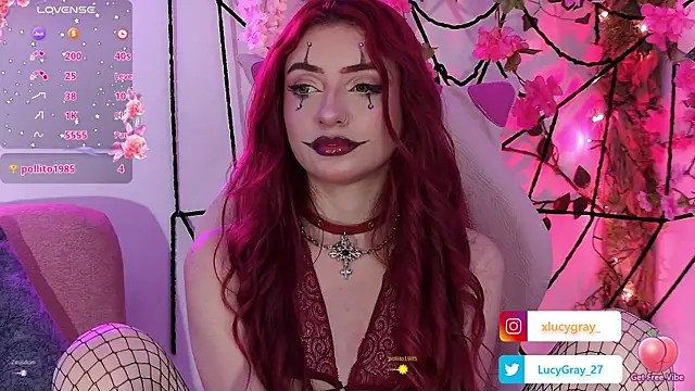 LucyGray online show from October 10, 2025, 3:16 am