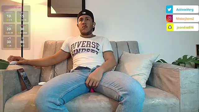 Misterjhons2 online show from October 5, 2025, 4:00 am