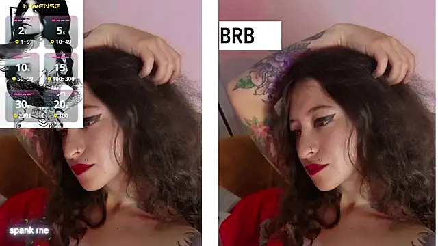 Roshhell1 online show from October 27, 2025, 11:25 am