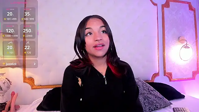 Manelyk evanss  online show from September 20, 2025, 11:00 am