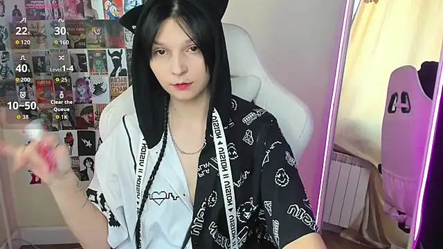 AudreyyKim online show from October 14, 2025, 9:54 am