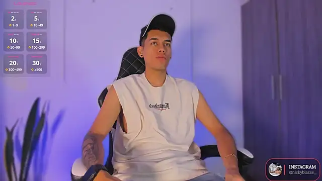 Nickyblazze  online show from November 24, 2025, 1:00 pm