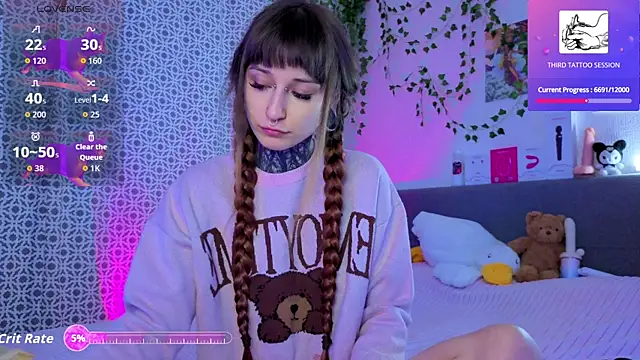 Snapshot of LilithPoison chatting on May 1, 2026, 6:12 pm LilithPoison online show from May 1, 2026, 6:12 pm
