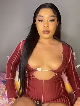 BlackBarbieX23 online show from October 2, 2025, 8:05 pm