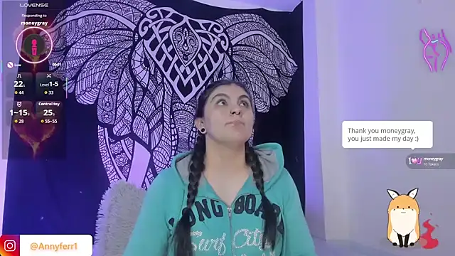 Anny ferrer1 online show from October 11, 2025, 11:36 pm