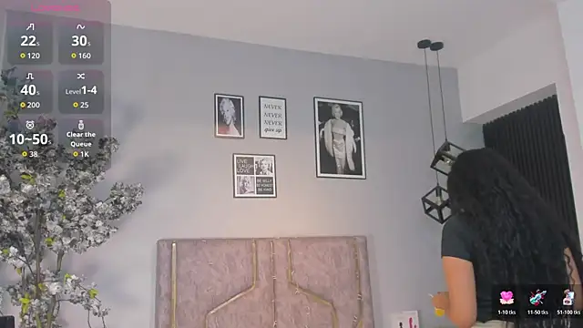 Nahomycarterr online show from November 19, 2025, 7:36 pm