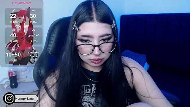 VamppyJane online show from October 17, 2025, 9:39 pm