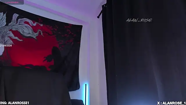 AlanRose01 online show from April 21, 2026, 5:28 pm