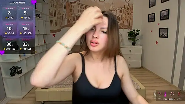 KittyShenson online show from April 22, 2026, 5:36 pm