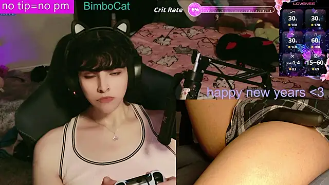 BimboCat online show from January 9, 2026, 1:41 am