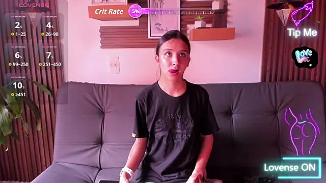 Melany 27 online show from November 24, 2025, 12:38 pm