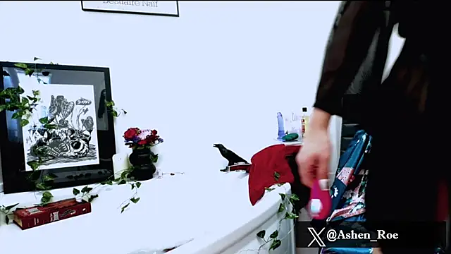 AshenRoe online show from March 23, 2026, 6:12 pm