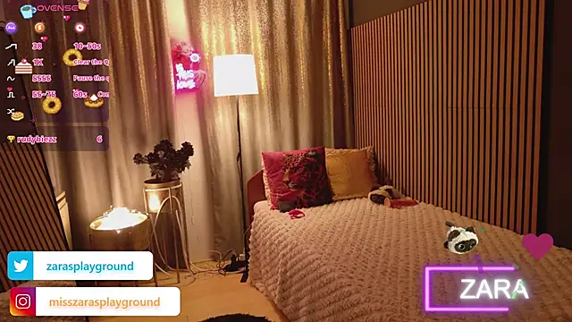 ZarasPlayground online show from April 21, 2026, 4:12 pm