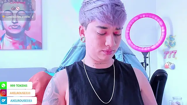 AxelRouse3 online show from April 18, 2026, 7:18 pm