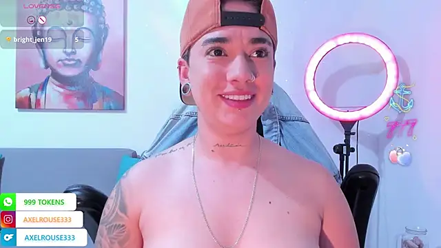 AxelRouse3 online show from April 21, 2026, 1:42 am