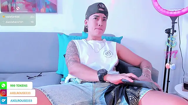 AxelRouse3 online show from April 21, 2026, 4:12 pm