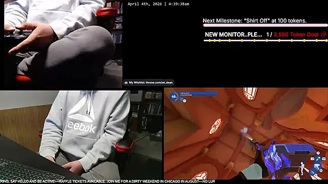 DeanonCam online show from April 4, 2026, 9:40 am