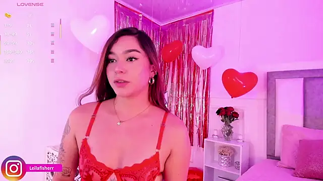 Leilafisherr online show from February 14, 2026, 9:00 pm