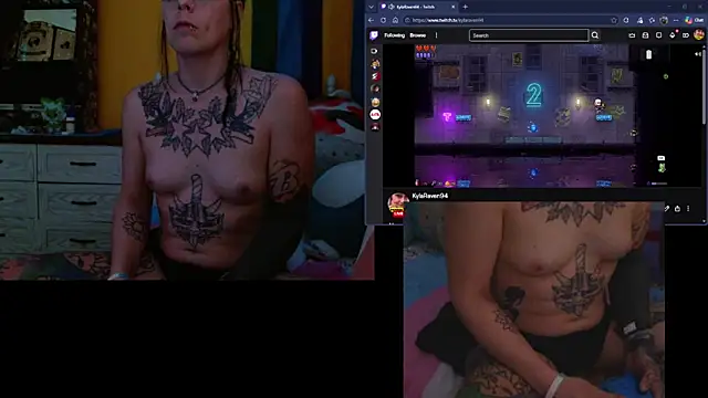 KylaRaven online show from April 15, 2026, 1:29 pm