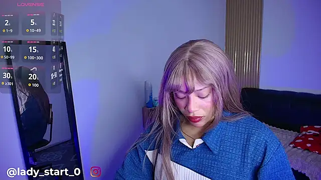 leydi start  online show from April 19, 2026, 3:33 pm