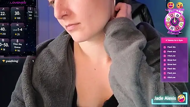 Snapshot of JadeAlexis403 chatting on May 6, 2026, 9:14 am JadeAlexis403 online show from May 6, 2026, 9:14 am