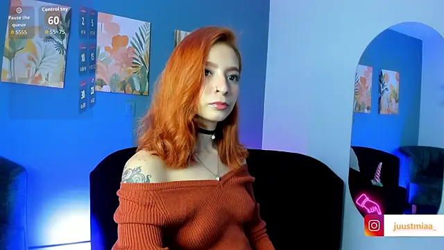 Snapshot of Justmia69 chatting on June 11, 2026, 1:16 am Justmia69 online show from June 11, 2026, 1:16 am