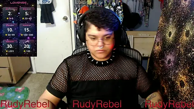 RudyRebel online show from February 26, 2026, 8:08 pm