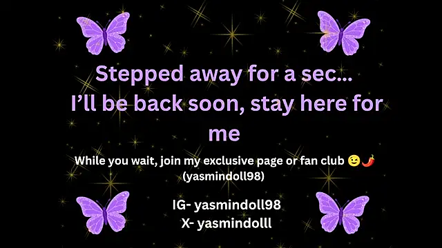 Snapshot of yasmindoll98 chatting on August 9, 2026, 3:23 am yasmindoll98 online show from August 9, 2026, 3:23 am