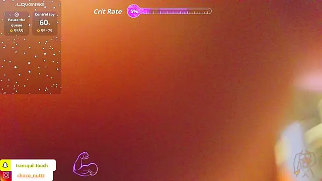 ChocoNuttz online show from April 30, 2026, 2:23 pm