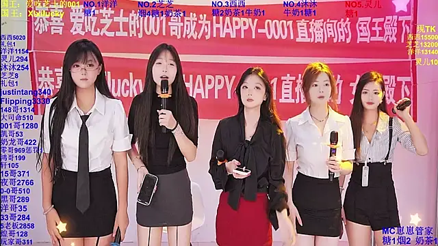 Snapshot of HAPPY-0001 chatting on May 24, 2026, 8:08 am HAPPY-0001 online show from May 24, 2026, 8:08 am