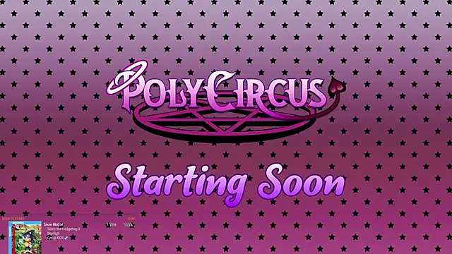 PolyCircus online show from April 15, 2026, 3:46 am