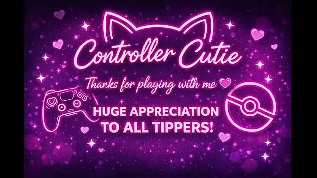 Controllercutie online show from April 14, 2026, 2:39 am