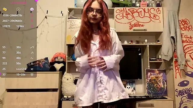 RedHeadCat online show from April 17, 2026, 9:51 pm