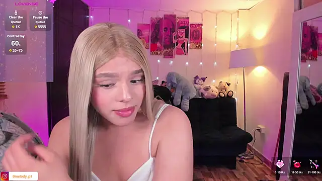 Melody p online show from June 6, 2026, 8:02 pm