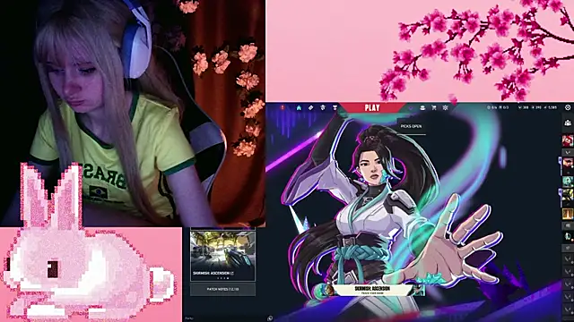 AmmiRinn online show from June 4, 2026, 4:57 pm