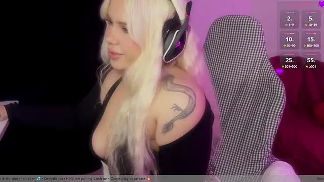NinnaVoss online show from July 22, 2026, 6:49 am