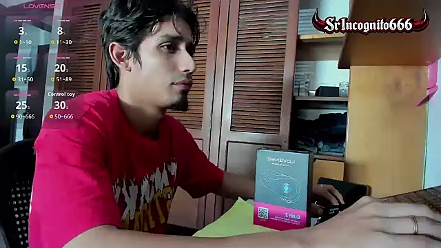 Snapshot of SrIncognito666 chatting on July 10, 2026, 1:14 pm SrIncognito666 online show from July 10, 2026, 1:14 pm