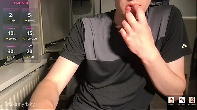 Skinnyrisky online show from July 5, 2026, 9:11 pm