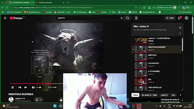 Snapshot of Patrick_Games chatting on July 11, 2026, 11:57 am Patrick Games online show from July 11, 2026, 11:57 am