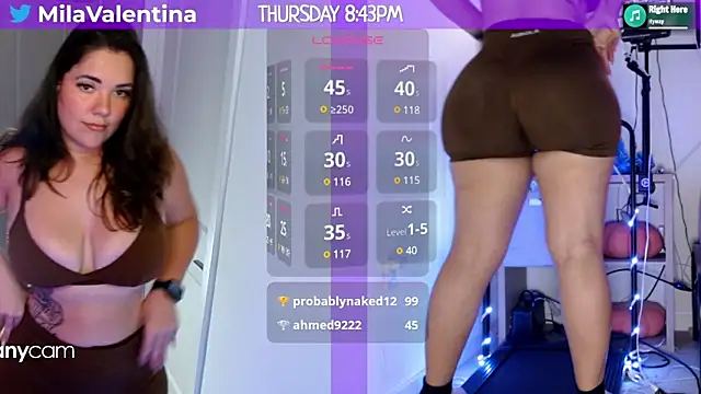 MilaValentina online show from February 21, 2025, 1:44 am