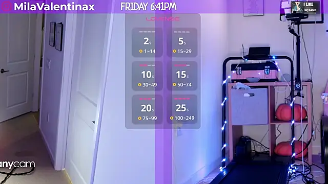 MilaValentina online show from February 21, 2025, 11:43 pm