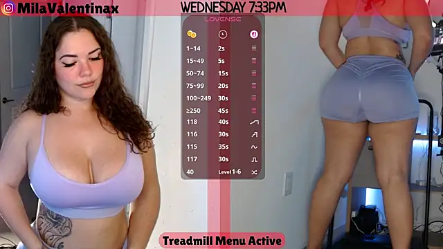 MilaValentina online show from November 6, 2025, 12:33 am