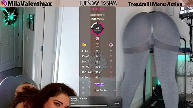 MilaValentina online show from December 2, 2025, 6:25 pm