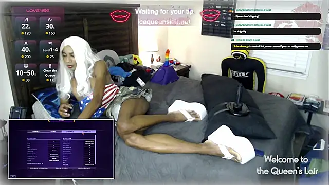 QueenofWhiteIce online show from January 7, 2025, 4:50 am