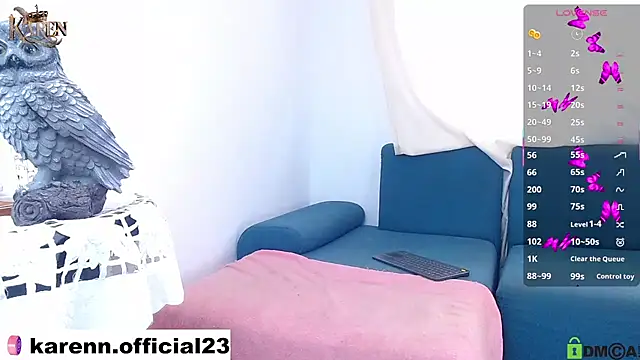 karen sofia  online show from March 8, 2025, 1:36 pm