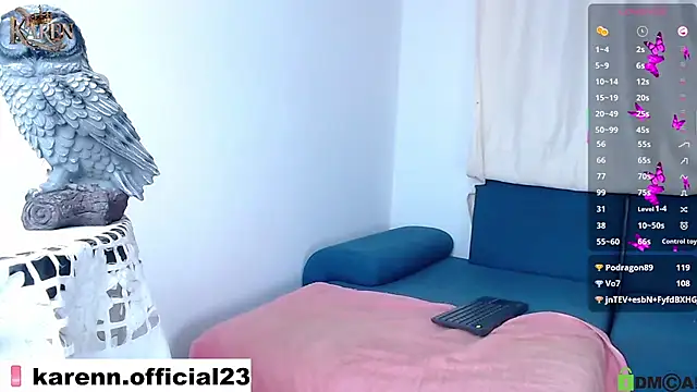 karen sofia  online show from March 20, 2025, 2:19 am