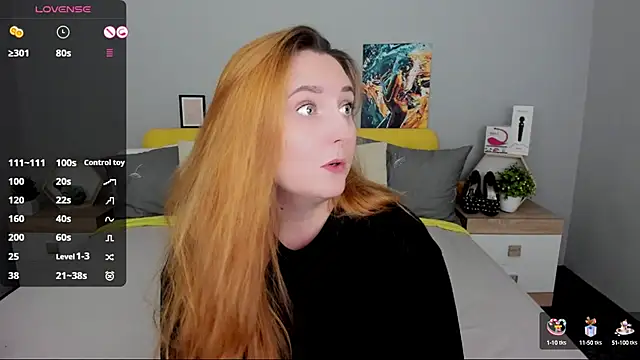 BabeLessi online show from October 5, 2025, 5:33 pm